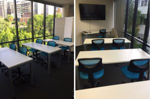 Training space for small groups