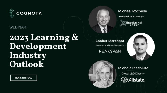 [Webinar] 2023 Learning & Development Industry Outlook