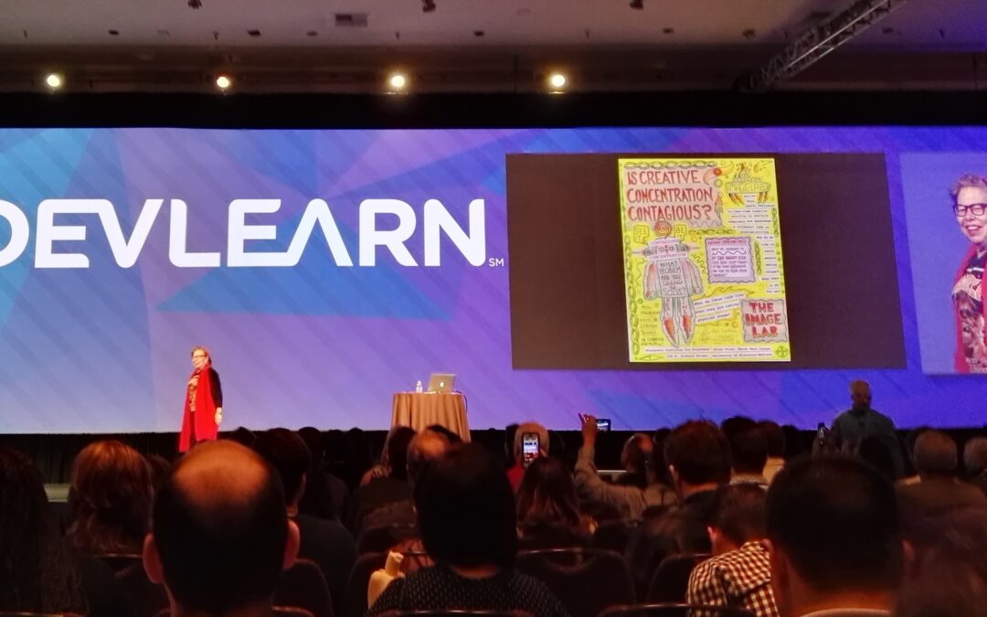 Lynda Barry at DevLearn